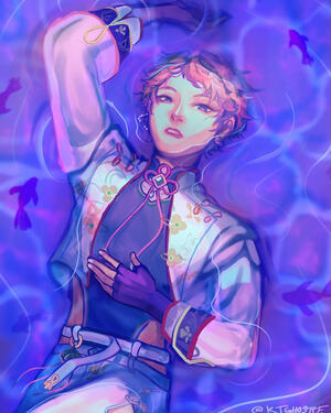 (Paddle Leaving Ripples in the Water) Shu Itsuki