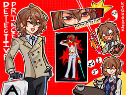 Goro Akechi Mixel Art