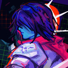 30 minute warm-up of Deltarune Character